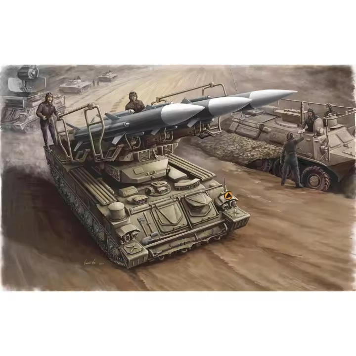 TROMPETER 00361 MISIL ANTIAERONAVE SAM-6 RUSO 1/35 - 1