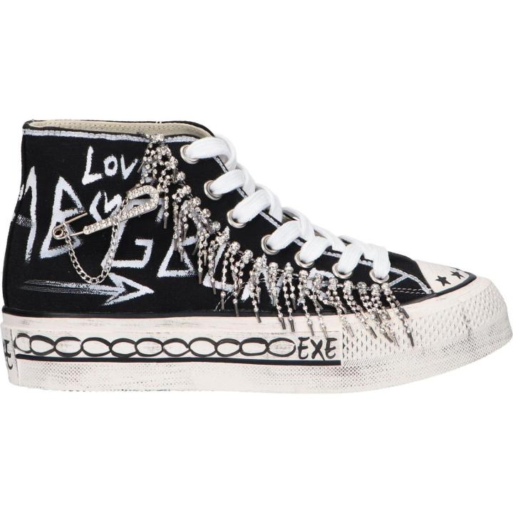 Women's sneakers exe sy24-4s textil black