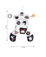 Almohada De Tiempo Para El Estomago Con Manta De Rasgo Y Diente Teether Juguete Sensorial De Alta Contraste Para Bebés Recién Nacidos 0-12 Meses Montessori - details 8