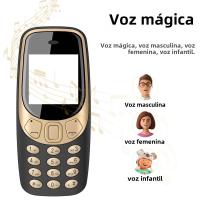 SERVO Q3308 pro 3 Mini Teléfono Móvil Con Grabadora De Llamadas Automáticas Bluetooth Dial Speed Dial Voz Mágica MP3 Flashlight - details 4