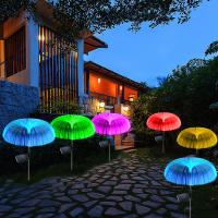 Luces De Jardín LED Solar Decoración De Medusa Impermeables Para Camino Exterior Lámpara Solar Moderna De ABS IP65 - details 6
