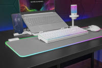 Mars Gaming MNBC23, Base Refrigeradora y Stand 16'', Iluminación LED Azul, 6 Ventiladores, Soporte Smartphone, Base Refrigeración para portátiles en Negro o Blanco - details 1