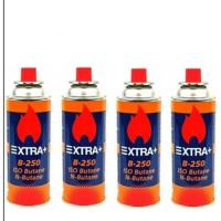 Cartuchos de Gas Butano EXTRA 220g para Hornillos y Quemadores - 100% Butano, Compatibles con Cocinas Portátiles, Sopletes y Más - Cartucho Desechable con Válvula de Seguridad calidad de confianza surtido de cantidad 4botellas 8 botellas o 12 botellas. - details 3