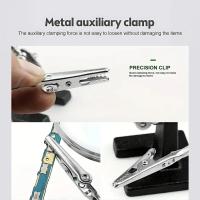 Herramienta De Aumento Para Banda De Soldadura DIY Herramienta De Apoyo Para Reparación De Placas De Circuito Y Mesa De Trabajo Con Pinza - details 6