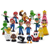 Figuras De Acción Super Mario Bros Set De 3-48 Piezas Incluye Mario Luigi Princess Peach Bowser Goomba Donkey Kong Yodhi Boo Toad Regalos Para Cumpleaños - details 1