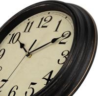Silent No Tick Ro Retro Reloj de cuarzo Reloj de pared (12 pulgadas) - details 2