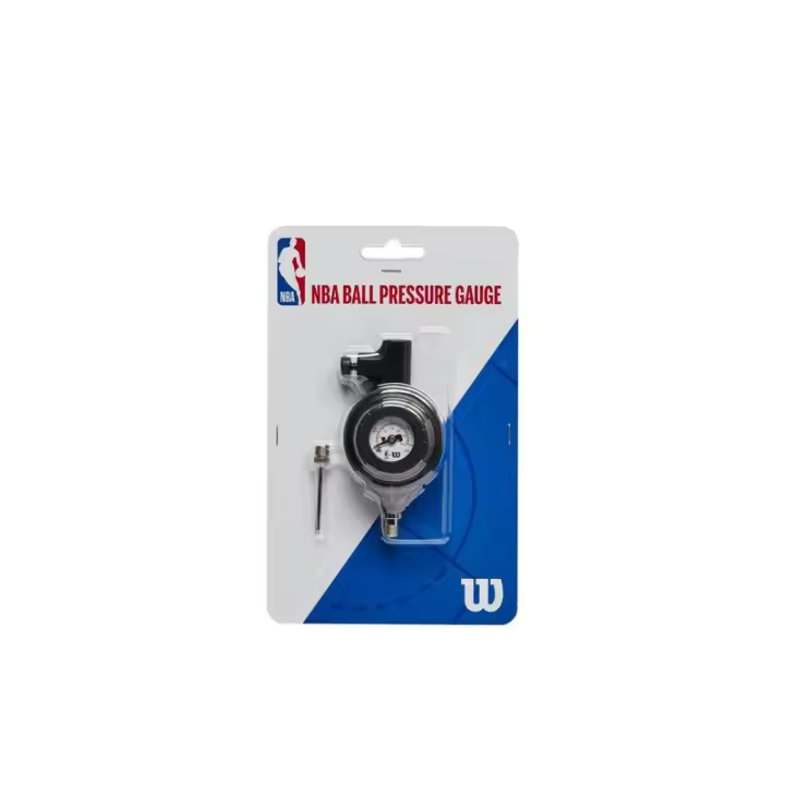 Manómetro Mecánico NBA Wilson - Medición Precisa Presión Balón - Equipo de Entrenamiento de Baloncesto - 1