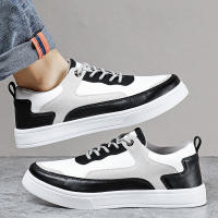 Zapatos Casuales Para Hombre En Cuero PU Cómodos Y Ligeros Para Caminar Tenis Masculino Zapatos Casuales Transversales - details 6