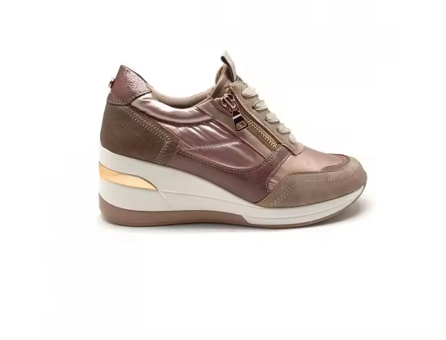MYSOFT SNEAKER METALIZADA CUÑA 23M537 MYSOFT - 1