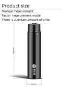 HTM023 Afeitadora Eléctrica Para Mujer Trimmer De Cuerpo Eliminador De Vello Para Piernas Painless Recargable - details 13
