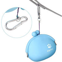 Bolsa De Alimentos Para Perros De Entrenamiento Y Caminatas Con Bolsillos Para Snacks Almacenamiento De Alimentos Para Mascotas Adecuada Para Viajes Al Aire Libre - details 3