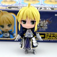 Figura De Acción Anime Fate/Stay Night Saber 23CM Caliburn Escena De Batalla Figura De Lili Caballero Rey Regalo Para Niños Decoración PVC Unisex - details 10