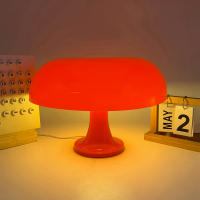 Lámpara De Mesa Creativa Y Moderna En Vidrio Para Decoración De Hotel Habitación Luz De Lectura Protección Para Los Ojos Con LED Tamaño 32*23CM - details 5