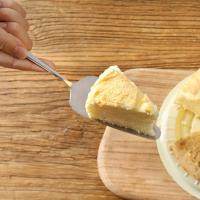 Cuchillo De Tarta De Acero Inoxidable 1Pc Herramienta De Hornear Divisor De Pasteles Y Queso Sirviente De Pizza Para Cocina - details 11
