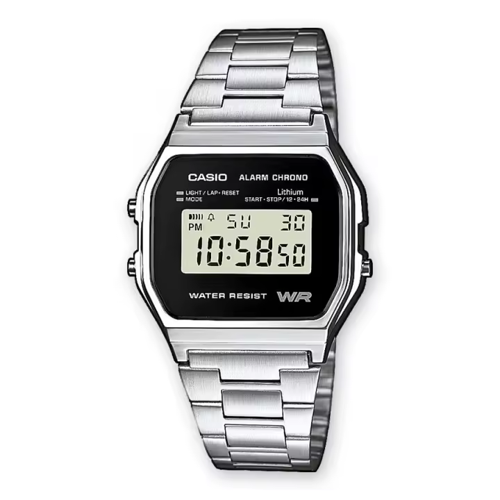 Reloj Casio Vintage A158WEA-1EF Digital Unisex - 1