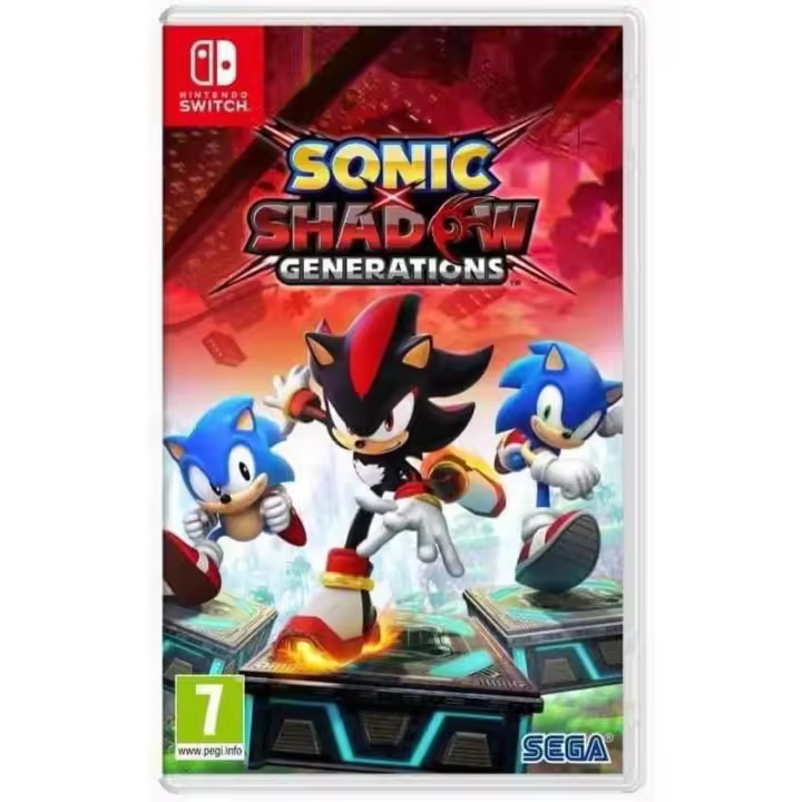 Sonic X Shadow Generations PAL España para PS4, PS5 y Switch - Juego Sonic X Shadow Generations para Sony PS4 y PS5 y Nintendo Switch - Juego nuevo, original precintado, PAL España - 1