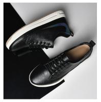 Zapatos De Cuero Para Hombre Con Alturas Aumentadas Suela De 6cm Casual Cómodos Elevador Comodidad Tamaño True Fit - details 19