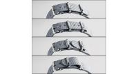 how to fold a military strap