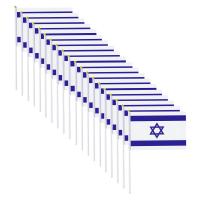 Banderas Pequeñas De Israel 14x21cm 5-50 Piezas Con Pines De Plástico Para Actividades Paralelas Deportivas Y Decoración Del Hogar - details 2