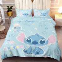 Juego De Sábanas Lilo Y Stitch 3pcs 100% Poliéster Sin Relleno Para Niños Y Niñas Diseño De Stitch Cama De Poliéster - details 23