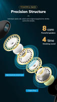TOPK F20 Auriculares Inalámbricos 3.5mm HiFi Calidad De Sonido Con Micrófono Jack Type C Earphone Original De Alta Calidad Para Deporte - details 3