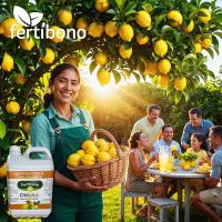 Fertibono CitriPlus: Abono Cítricos, (1L), Rico en Hierro, Zinc, Calcio,Manganeso, Magnesio, AminoAcidos y NPK - Ecológico - details 1