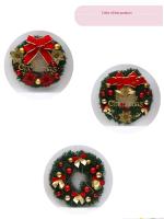 Adorno De Navidad En Forma De Cruz Para Decoración De Familia Y Fiestas Accesorios Para Puertas Ventanas Y Paredes - details 2