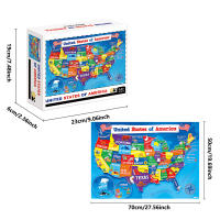 Rompecabezas De 1000 Piezas Estados Unidos De América Juego Educativo Para Adultos Decoración De Hogar Divertido Y Desafiante Para Familias - details 1