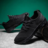 Zapatos De Running Casuales Para Hombre Con Tejido FLYKNIT Ligero Y Transpirable Para Todas Las Estaciones Suela Suave Y Outdoor - details 14