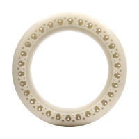 Pneumático De Goma Sólida 10 Pulgadas Para Scooter Eléctrico Ninebot Max G30 Neumático Honeycomb Inflable Resistente a Agujeros 10x2.50 Pieza - details 8