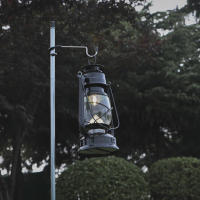 Soporte De Palas De Acero Inoxidable Para Tienda De Camping Y Pesca Accesorio Exterior Portátil Soporte De Lámpara Y Farol Hanger - details 5