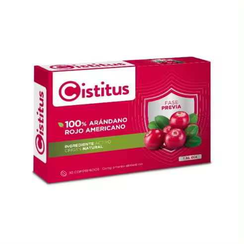 CISTITUS 60 COMPRIMIDOS 130 MG AQUILEA ARANDANO ROJO - 1