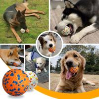 Juguete Para Morder De Goma Resistente Al Masticar Bola Interactiva De Entrenamiento Para Dientes De Los Perros De Alta Elasticidad Y Calidad - details 1