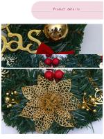Adorno De Navidad En Forma De Cruz Para Decoración De Familia Y Fiestas Accesorios Para Puertas Ventanas Y Paredes - details 7