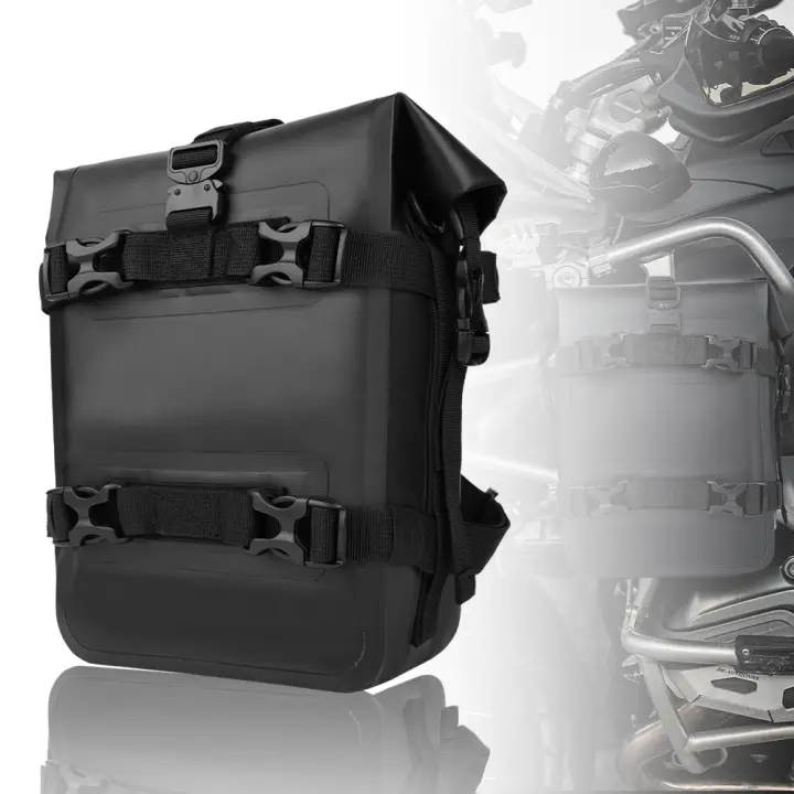 Bolsa De Sillín Para Motocicleta Impermeable Multifuncional De 10/20/30L Bolsa De Luggage Universal Para Ciclismo SOYAVISION - 1