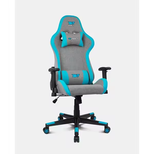 DRIFT Silla Gaming DR90 PRO Gris/Azul - 1