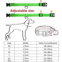 Collar LED Para Perros Ajustable Y Recargable Luminoso Para Noche Anti-Pérdida Correa De Luz Para Pequeños Perros - details 15