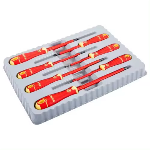 JUEGO 7 DESTORNILLADOR BAHCOFIT AISLO PL/PH- BAHCO - 1
