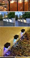 Lámpara Solar LED Para Escaleras 2PS Iluminación Exterior Impermeable Para Paredes Jardines Vallas Y Paredes De Fences Decorativas - details 7