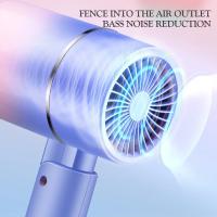 Mini secador de pelo plegable, 220-240V, 550W, with Bolsa de Transporte, anión de Aire Caliente, cuido del Cabello para viaje en casa, secador de pelo para dormitorio - details 1