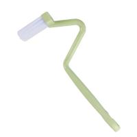 Cepillo De Inodoro Con Mango Extendido Para Eliminar Esquinas Muertas Cepillo De Limpieza Con Forma V De Plástico Cepillo Lateral Curvado - details 6