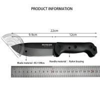 Nueva Cuchillo Fijo KB BK2 Para Camping Al Aire Libre Cuchillo De Sobrevivencia De Caza Y Senderismo Con Hoja De Acero 8Cr13Mov Y Mango De Fibra De Nylon - details 6