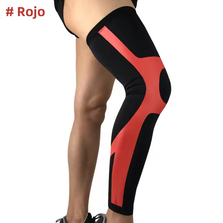 1Pcs Protección De Pernas Y Rodilla Para Deporte Y Gimnasio Compresión Para Hombres Y Mujeres Ciclismo Baloncesto Fútbol Outdoor Calentadores De Pernas - 1