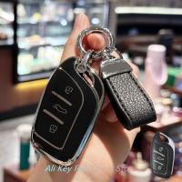 Funda Protectora Para Llave De Coche MG MG4 MG5 MG6 MG ZS EV HS EHS ZX GT Para Roewe RX3 RX8 ERX5 RX5 I6 I5 Con Llavero Incluido - details 1