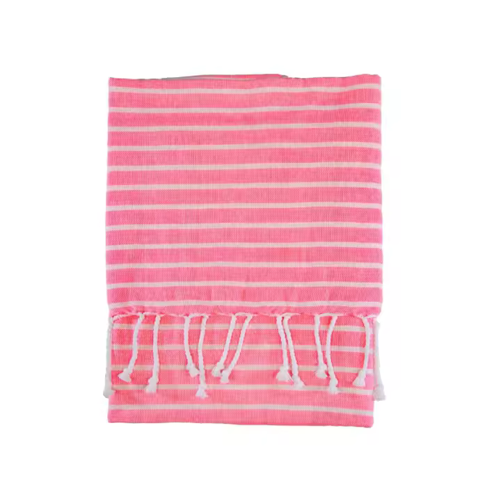 SUN & SURF Fouta de Playa Individual 100% Algodón 90x170 cm - Toalla Ligera y Versátil Tipo Pareo - 1