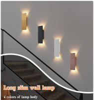 Lámpara De Pared Moderna De Aluminio LED Luz Delgada Para Iluminación De Pasillo Dormitorio Sala De Estar Decoración De Iluminación - details 0