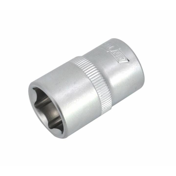 Awtools hex socket 1/2" short 32mm, ideal for auto repair and DIY, features a durable black line design, perfect for use with various mechanic tools in your tool set.