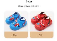 Sandalias De Verano Para Niños Disney Spiderman Con Agujero Pantuflas De Playa Para Niños Con Suela Suave Cómodas Para El Hogar Resistentes Al Agua Tamaño Ajustable - details 10