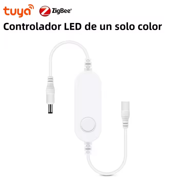 Controlador De Fita LED Inteligente Zigbee 3.0 WiFi DC12V-24V CCT RGB Monocolor Compatible Con Alexa Google Assistant Smartthings Para Decoración De Hogar - 1