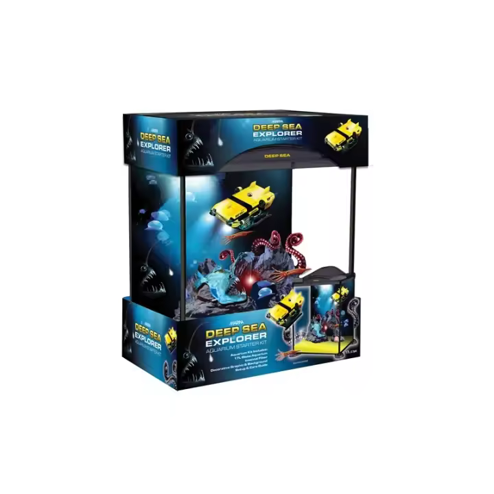 Marina Kit Acuario Infantil de Cristal Explorer 17 l - 1